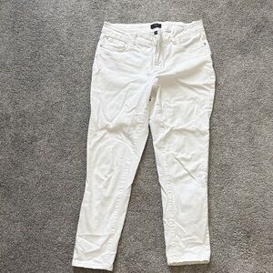 NYDJ Women's Straight Leg Jeans in White